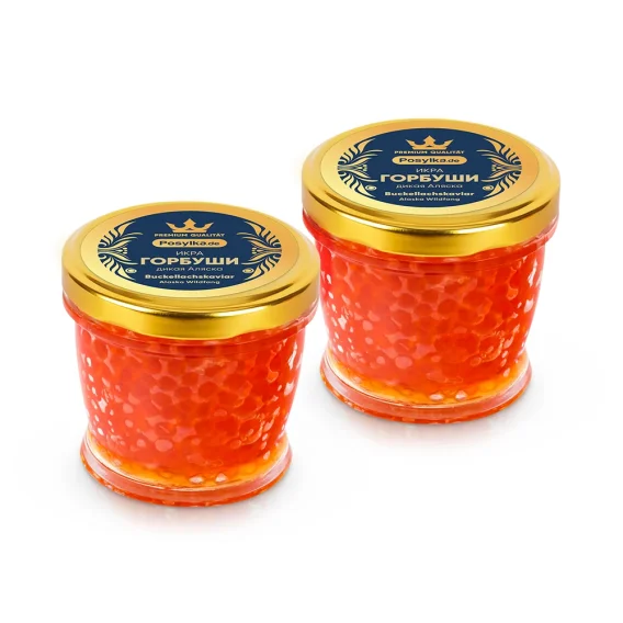 Икра горбуши, Аляска Премиум, 2 х 200 г