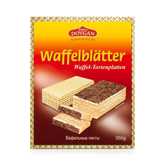 Waffelblätter - Dovgan, 350 g