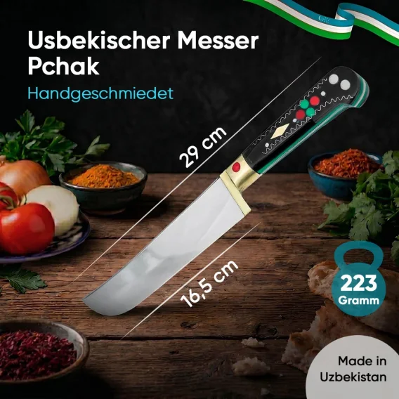 Usbekischer Messer – Pchak, 29 cm