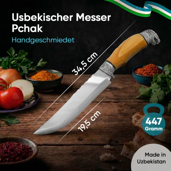 Usbekischer Messer – Pchak, 34,5 cm
