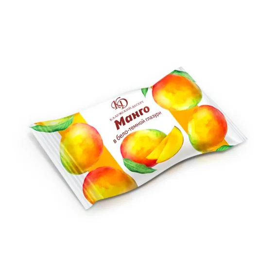 Konfekt mit Mangofüllung, glasiert, 300 g