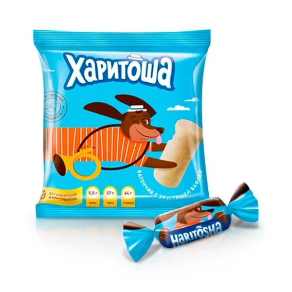 Konfekt Batonchiki - Haritoscha, Milchwaffel, 500 g