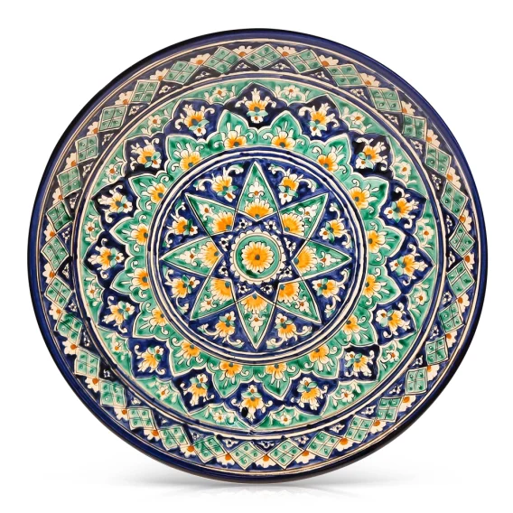 Ляган - КараКалам KN1, Риштан керамика, Ø 42 см