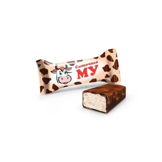 Schokokonfekt - Slivochnaja Mu, cremiges Nougat in Glasur, Nevskij Konditer, 300 g