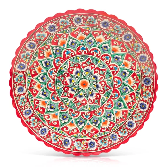 Lagan - KaraKalam KR9, Rischtan Keramik, Ø 42 cm