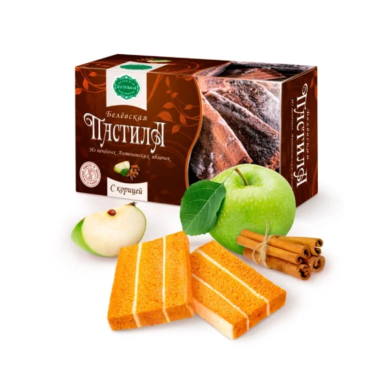 Белевская пастила, с корицей, 200 г