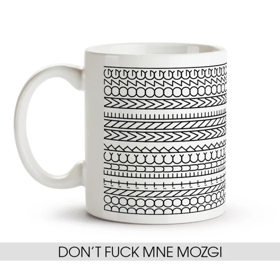 Tasse - Dont fuck mne mozgi, Keramik, 330 ml