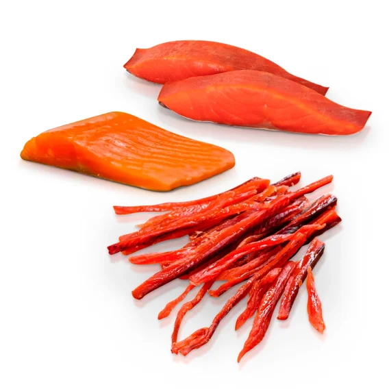 Filet-Set - Rotlachsfilet 250 g, Lachsforellenfilet 500 g, Buckellachsfilet 150 g