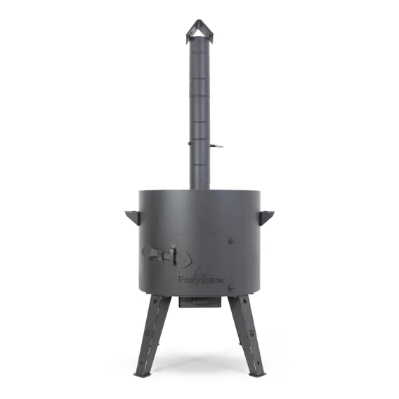 Feuerofen - KazanoFF mit abnehmbarem Ofenrohr, für Kasan 16 Liter, Ø 44 cm