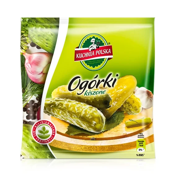 Огурцы бочковые, квашеные, Польская кухня, 700 г