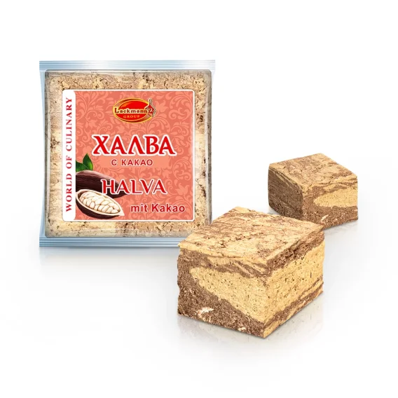Halva aus Sonnenblumenkernen, mit Kakao, 280 g