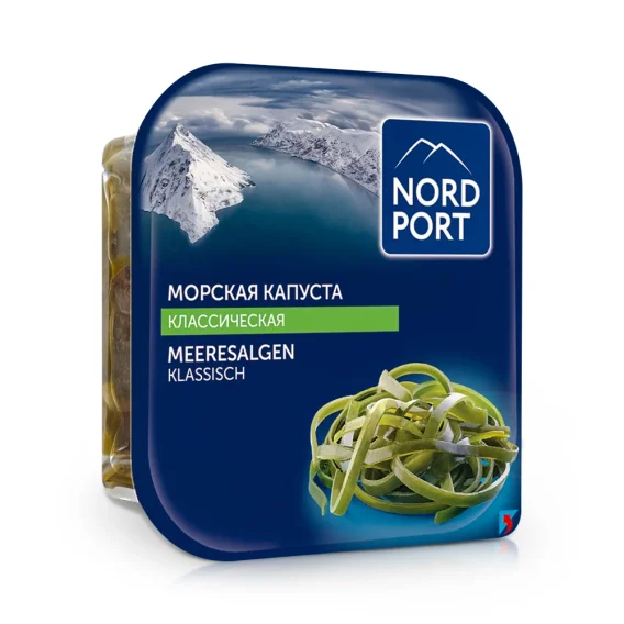 Meeresalgen - Klassisch, eingelegt, Nord Port, 200 g