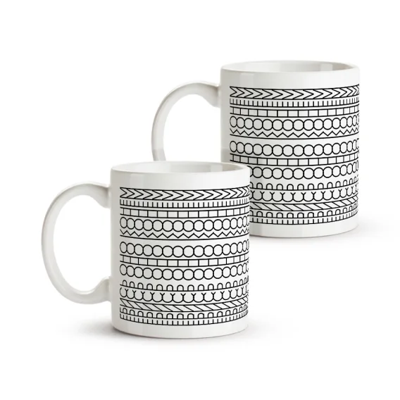 Tasse - E*is ono konem, Keramik, 2 Stk., 330 ml