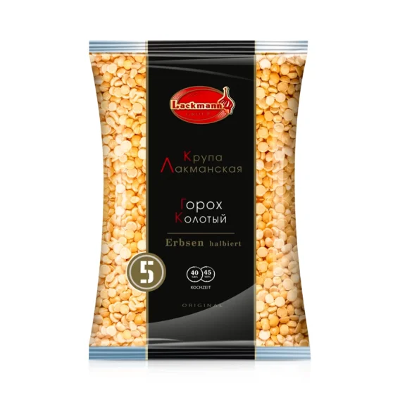 Erbsen, Lackmann, halbiert, 800 g