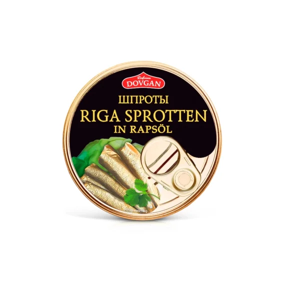 Riga Sprotten in Öl, Dovgan, 160 g