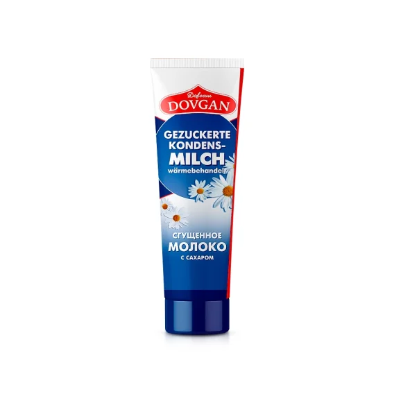 Gezuckerte Kondensmilch - Dovgan, in Tube, 150 g 