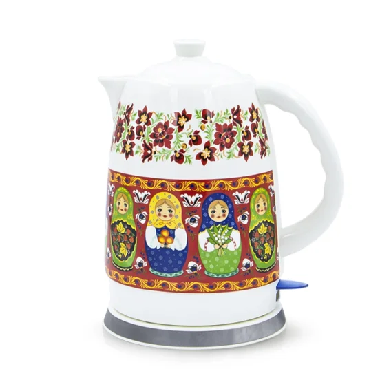 Keramik Wasserkocher – Matroschka, 2 Liter