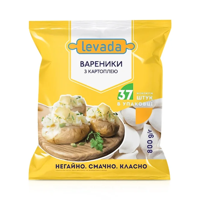 Вареники, с картошкой, Levada, 800 г
