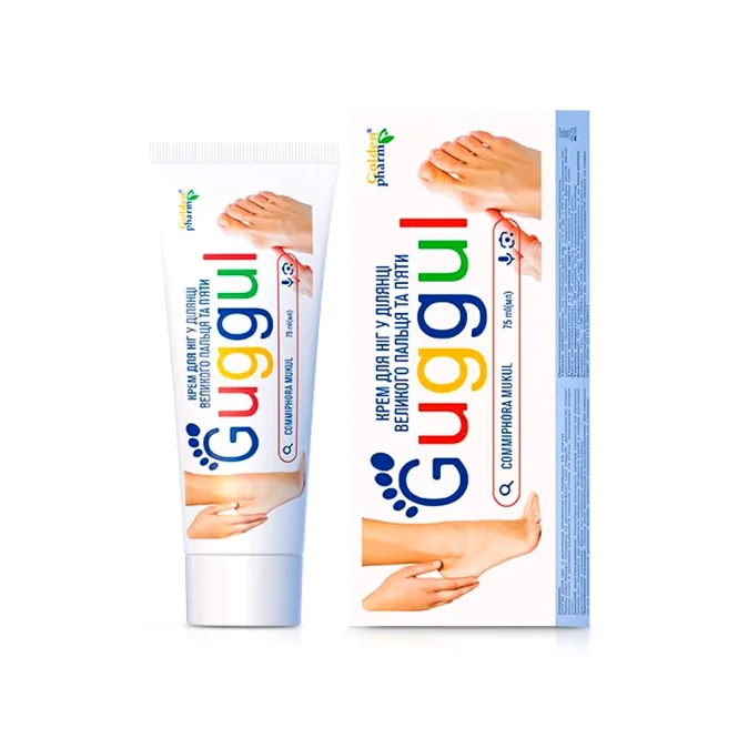 Крем для ног - Guggul,  Golden Pharm, 75 мл
