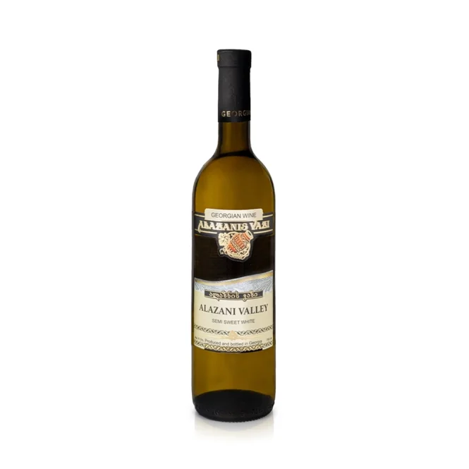 Georgischer Weißwein - Alazani Valley, lieblich, 0,75 L