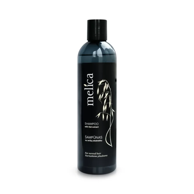 Shampoo mit Haferextrakt, für normales Haar, Melica Black, 300 ml
