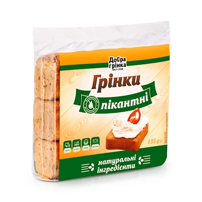 Гренки - Пикантные, 135 г