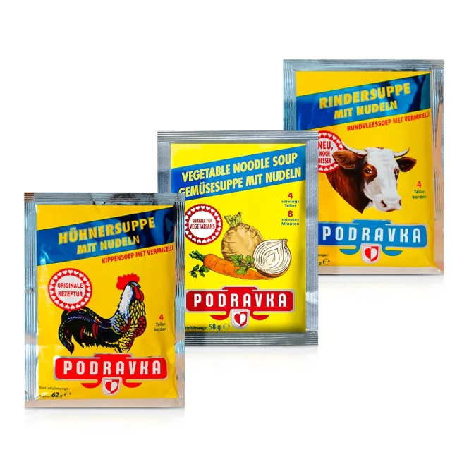 Suppen Set - Podravka, 6 Stk. 370 g