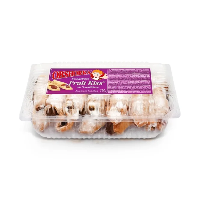 Печенье сдобное - Fruit Kiss, с повидлом, Obschorka, 350 г 
