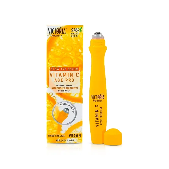 Serum für die Haut um die Augen - AgePro mit Vitamin C, Victoria Beauty, 15 ml