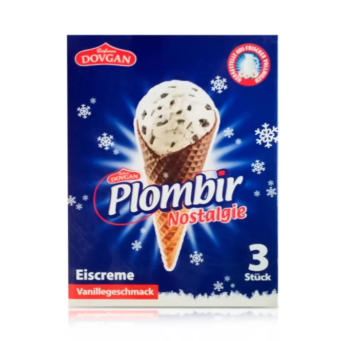 Eis - Plombir, Nostalgie, Dovgan, 3 x 90 g