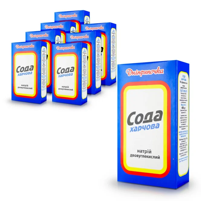Backpulver - Dniprjanochka, 8 х 400 g