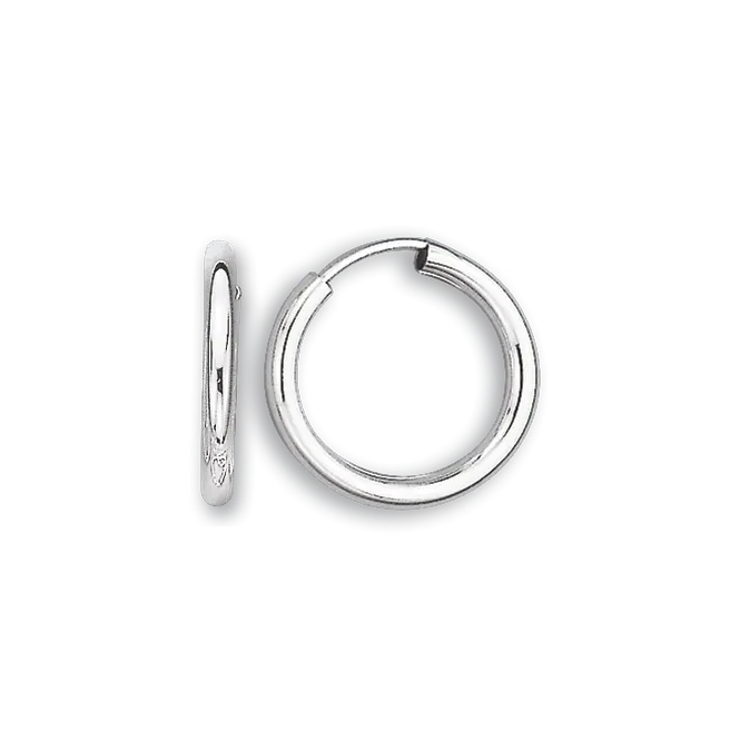 Ohrringe, Silber 925° , Creole, Ø 21 mm