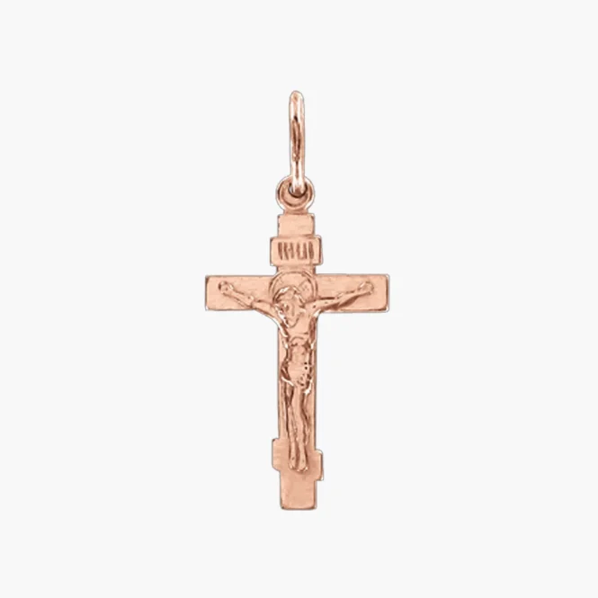 Kreuz, Rotgold 585°, 25 mm