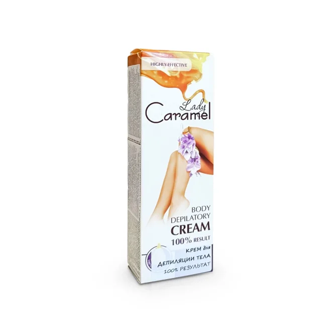 Körper-Depilationscreme, Lady Caramel, 100 ml