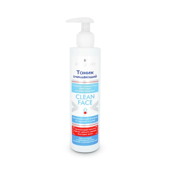 Gesichtsreinigungs-Tonic – Antibakteriell,  Belle Jardin, 250 ml
