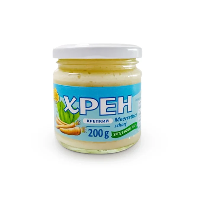 Tafelmeerrettich, scharf, 200 g