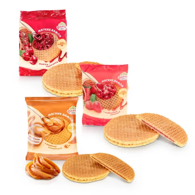 Weiche Waffeln -Set - Dymka, 3 x 150 g
