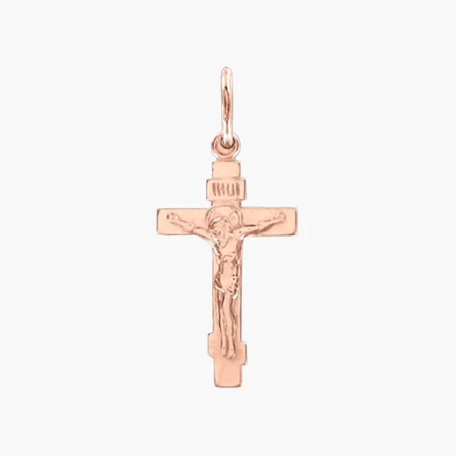 Kreuz, Rotgold 585°, 25 mm
