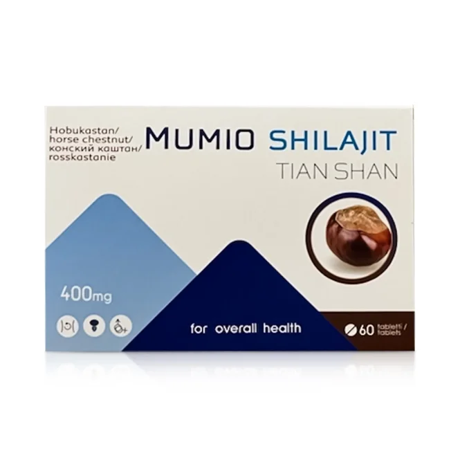 Mumijo mit Rosskastanie, 60 Tabletten