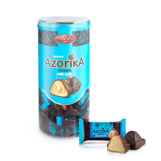 Конфеты - Azorika, с молочной начинкой, АВК, 225 г