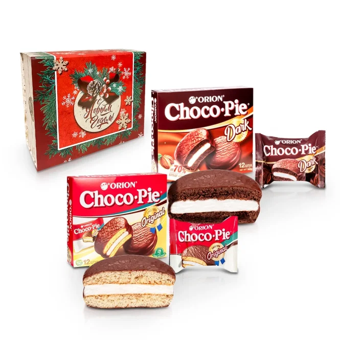  Geschenkset - Neujahr Choco Pie 2