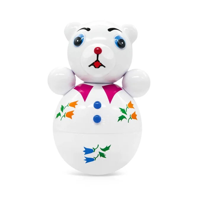 Музыкальная игрушка - Неваляшка-Медвежонок, 25 см