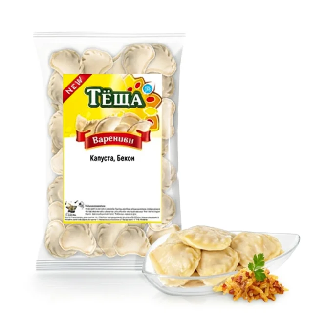 Wareniki, Teigtaschen mit Weißkohl und Bacon, Tescha, 900 g