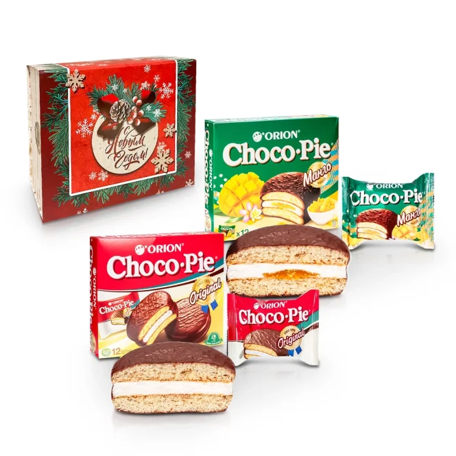 Geschenkset - Neujahr Choco Pie 5