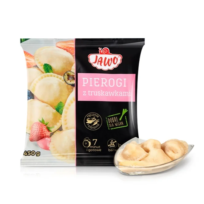 Wareniki, Teigtaschen, mit Erdbeeren, Jawo, 450 g