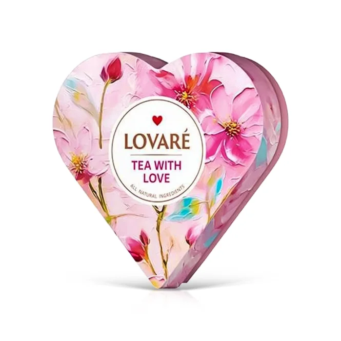 Набор чая - Чай с любовью, 2 сорта, Lovare, 68 г