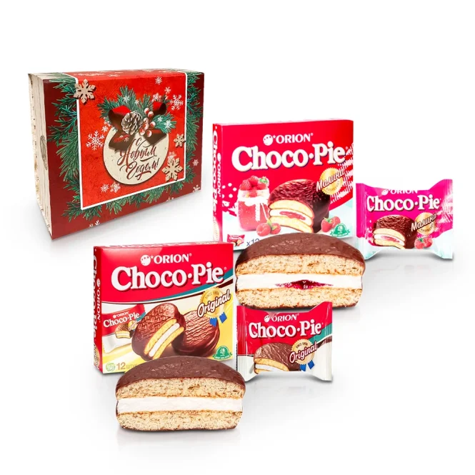 Geschenkset - Neujahr Choco Pie 7