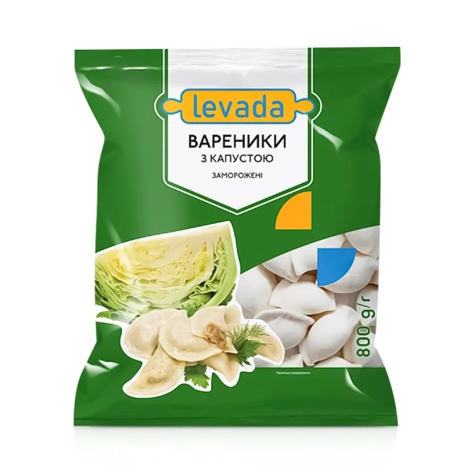 Вареники, с капустой, Levada, 800 г