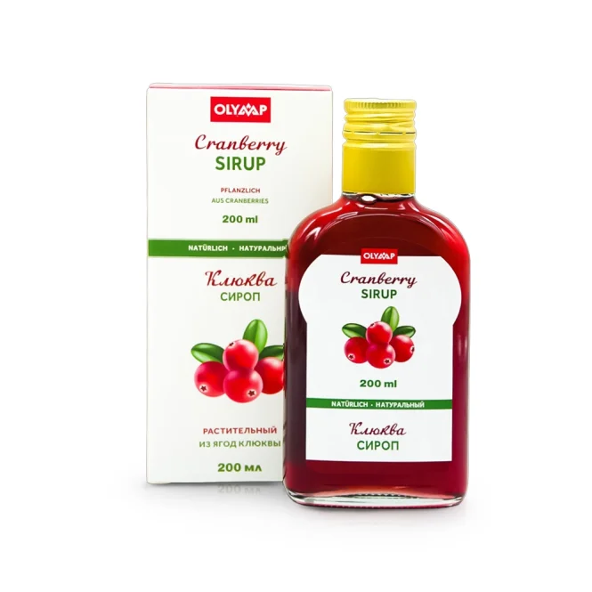 Сироп - Клюква, 200 мл