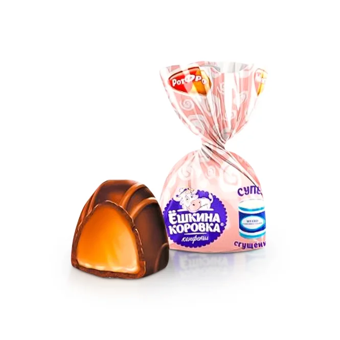 Конфеты шоколадные - Ёшкина коровка, со вкусом сгущённого молока, 300 г